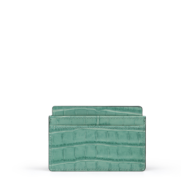 Mara Card Holder In Sea Green