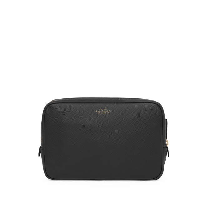 Pochette organisateur d'accessoires technologiques en Panama black