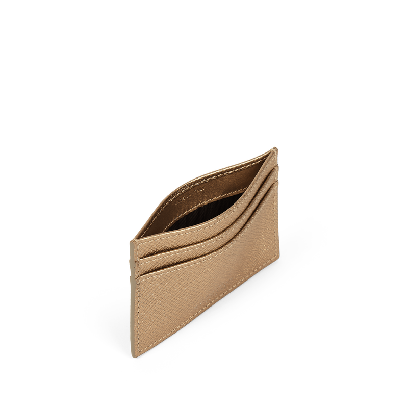 Smythson Flat Card Holder in Panama