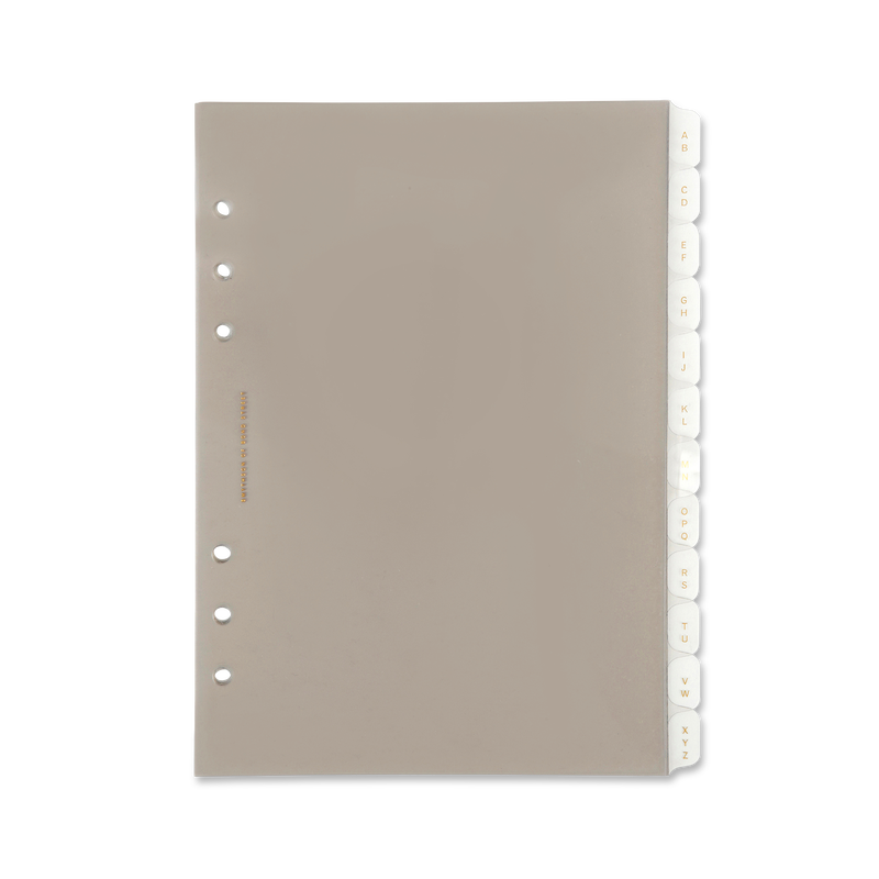 Dukes Organiser A-Z Index Refill