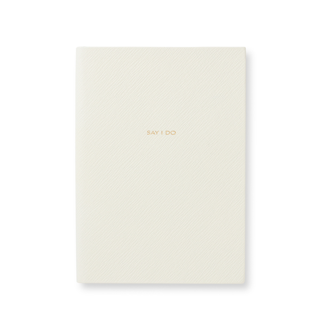 Smythson Live Love Laugh Panama Leather Pocket Notebook - Bergdorf Goodman