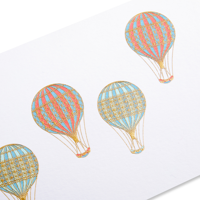 Hot Air Balloons Greeting Card