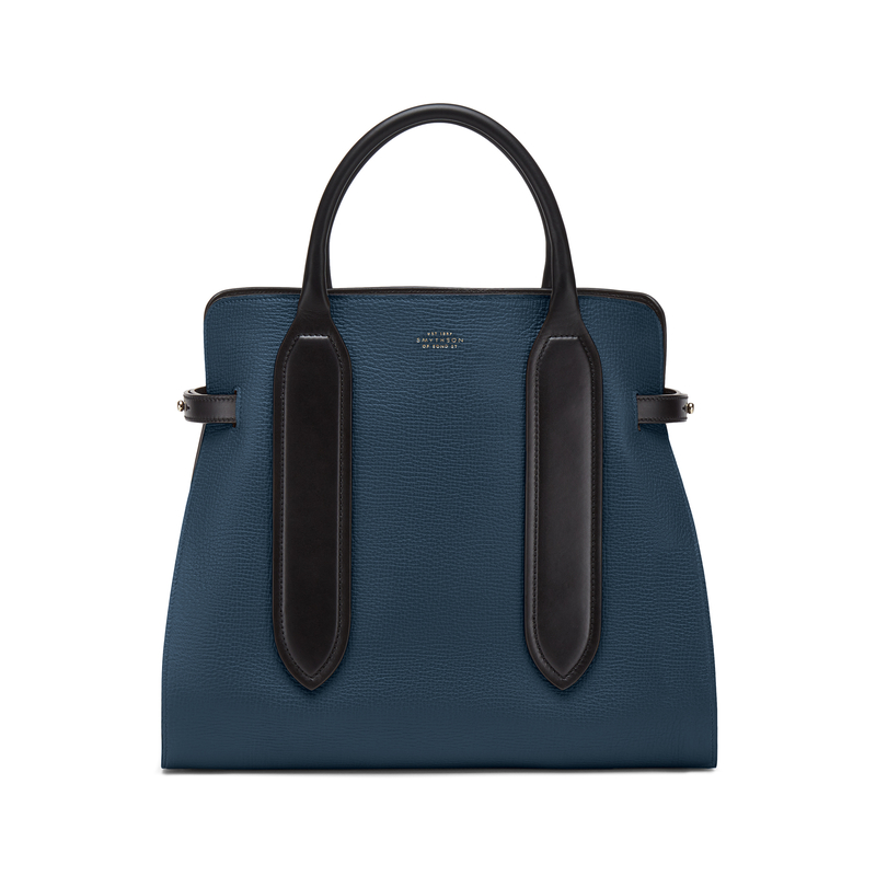Ciappa Schultertasche aus grobgenarbtem Leder