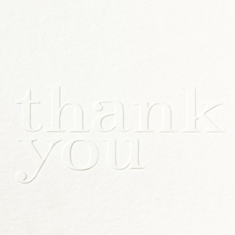 Thank You Notelets