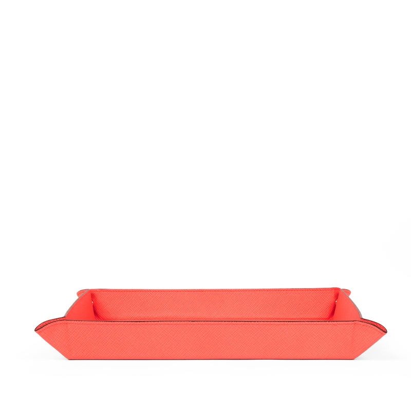 Smythson Large Rectangular Trinket Tray in Panama