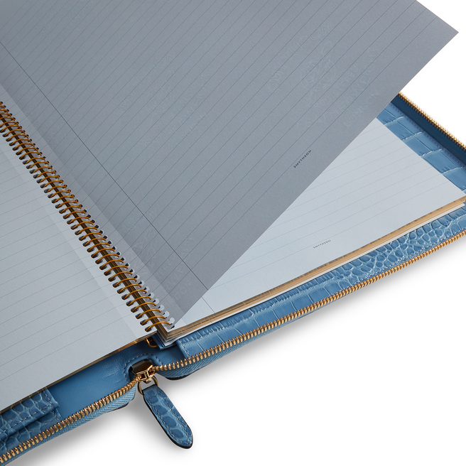 A4 Writing Folder with Zip in Mara