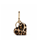 Heart Keyring in Panama Leopard
