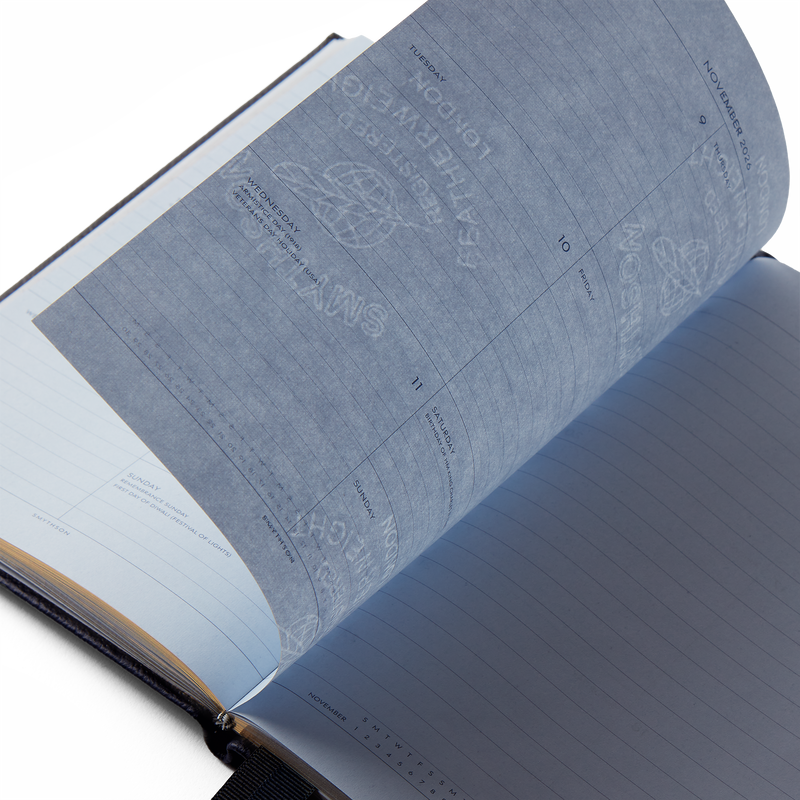 Smythson 2026 Soho Weekly Diary in Panama
