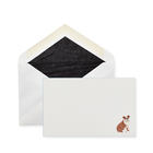 Bulldog Motif Correspondence Cards