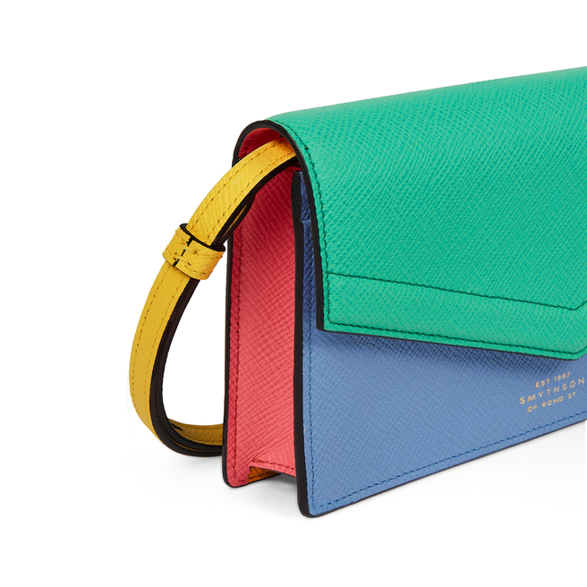 Envelope Colour Block Purse Crossbody in Panama