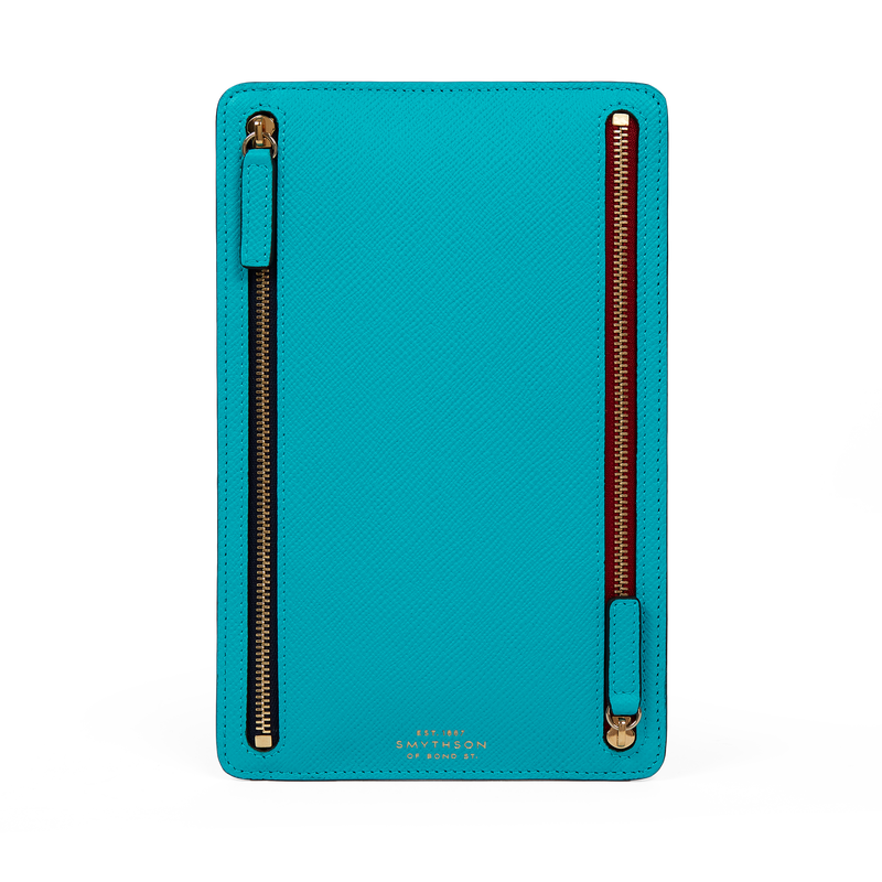 Smythson Multi-Zip Case in Panama