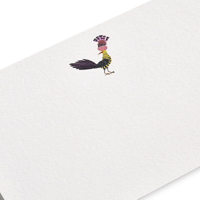 Bird with Crown Correspondence Cards