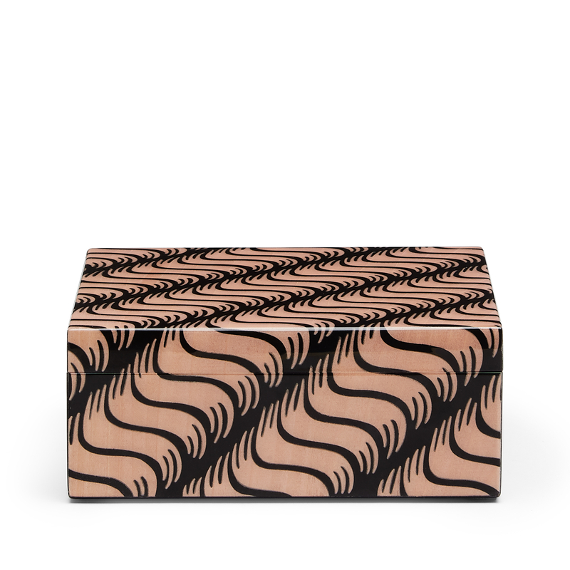 Marquetry Square Box