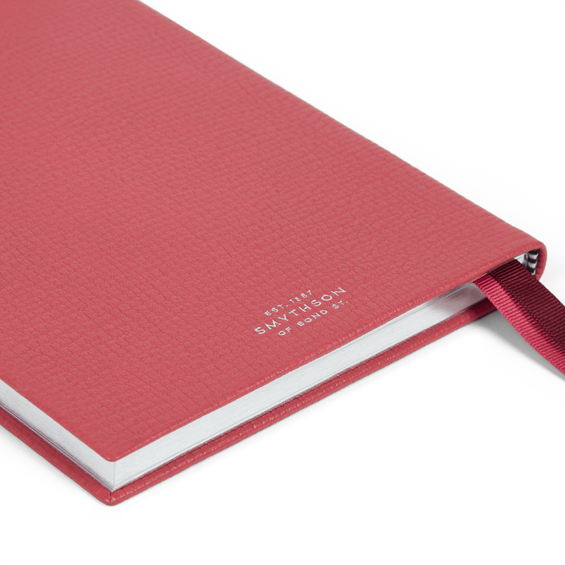 Smythson 2026 Soho Weekly Agenda in Ludlow 