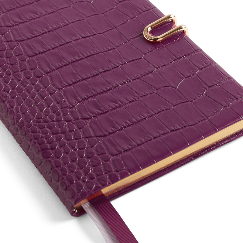 Smythson Soho Notebook with Slide Closure in Mara