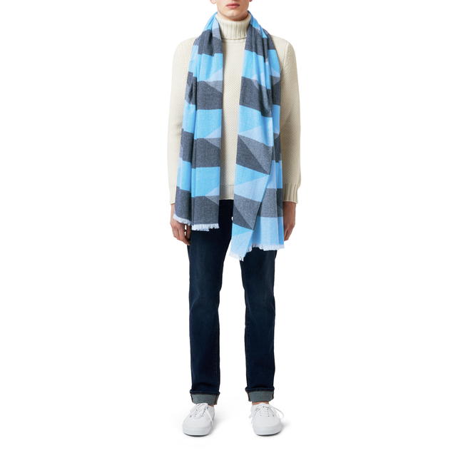 Zig Zag Weave Muffler Scarf