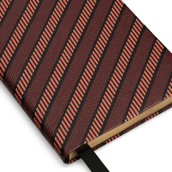 Diagonal Print Chelsea Notebook