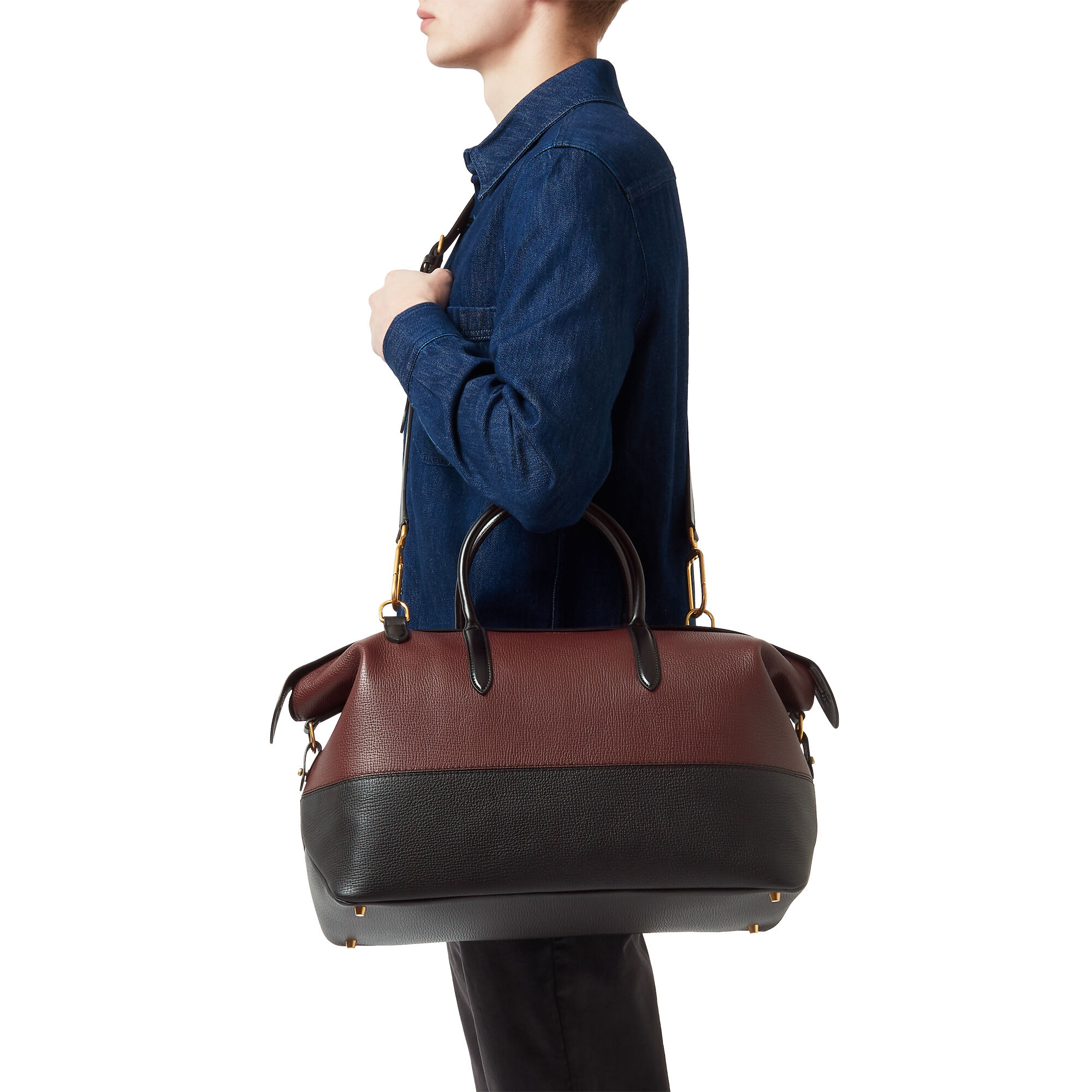 smythson burlington holdall