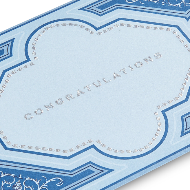Congratulations Embossed Card