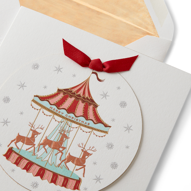 Carousel クリスマスカード