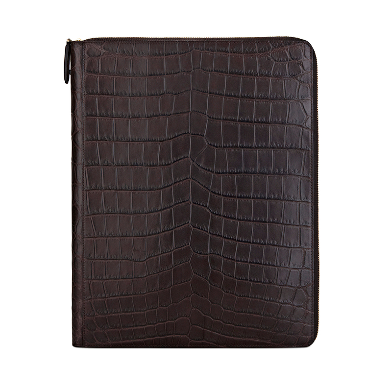 Wilde A4 Zip Writing Folder