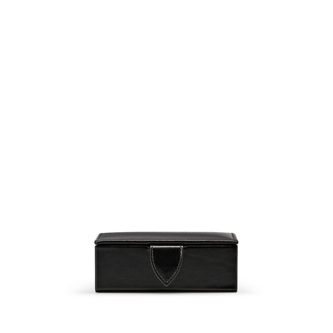 Mini Cufflink Box in Box Calf Leather