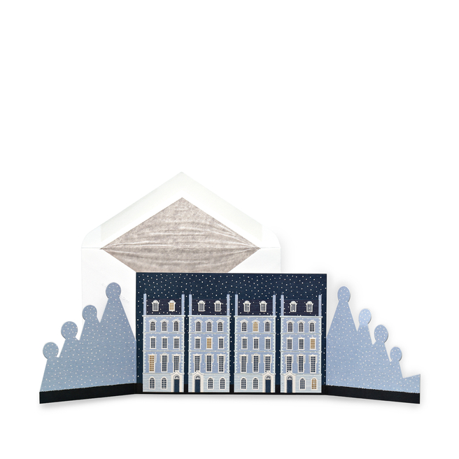 Townhouses Christmas Cards