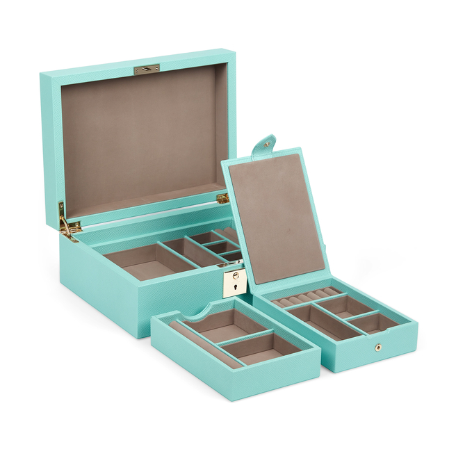 Jewellery Box with Travel Tray in Panama
