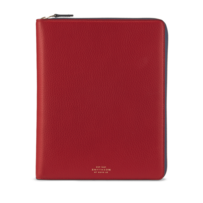 Burlington 9.7" Ipad Pro Zip Case Flag Red
