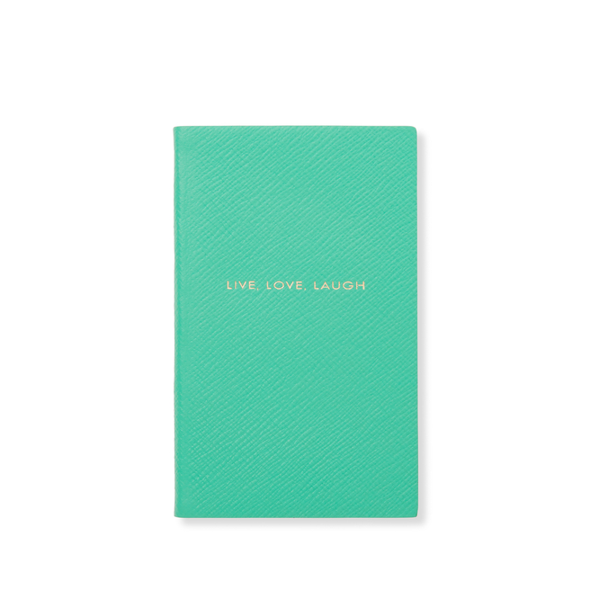 Panama Notizbuch „Live Love Laugh“