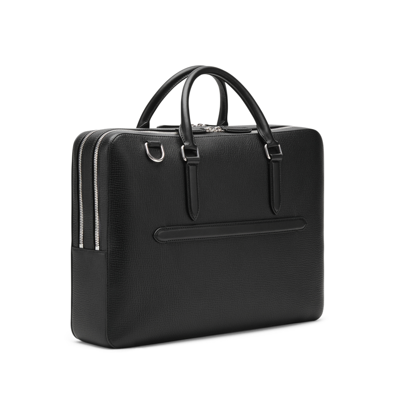Large Briefcase with Zip Front in Ludlow