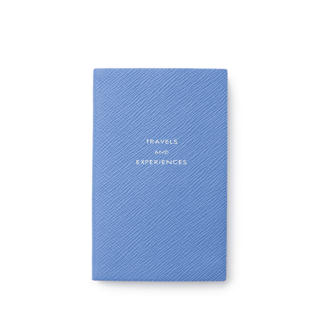 Smythson Travels And Experiences Panama Notebook Nile Blue