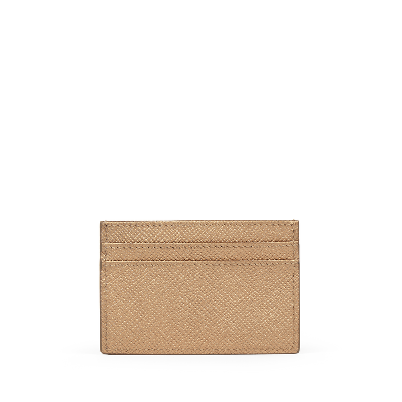 Smythson Flat Card Holder in Panama