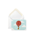 Hot Air Balloon Christmas Gift カードセット