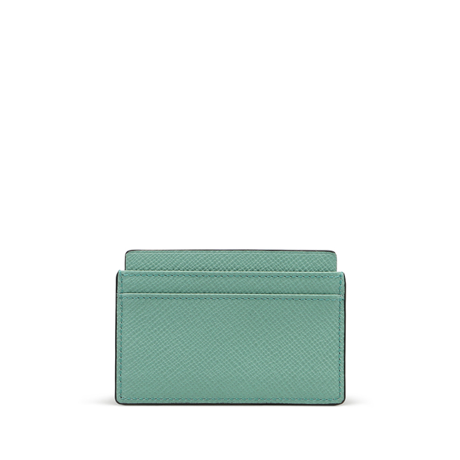 Panama Card Holder In Sea Green
