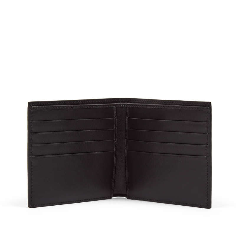 8 Card Slot Wallet in Panama in black | Smythson 8 Card Slot Wallet in Panama in black | Smythson