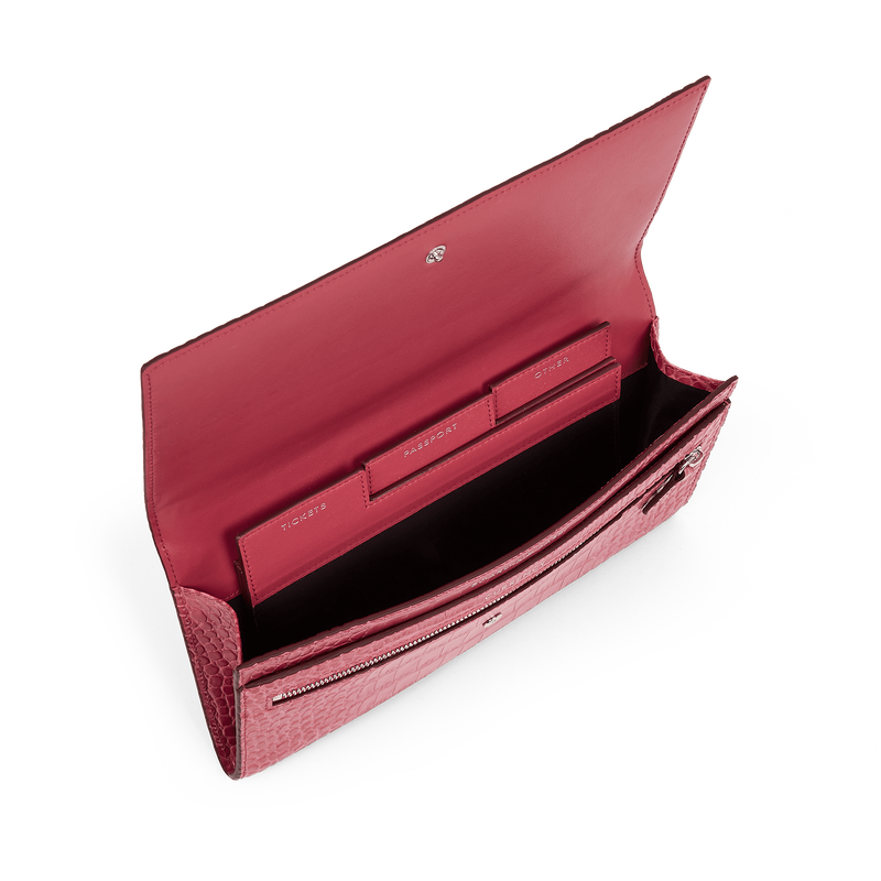 Smythson Marshall Travel Wallet in Mara