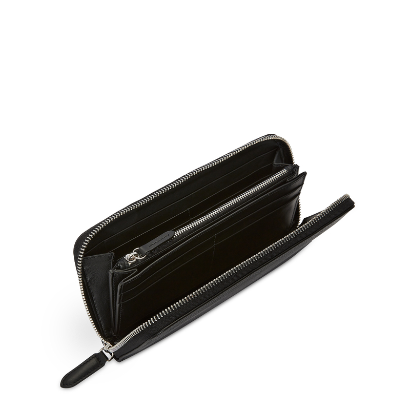 Smythson Portefeuille long entièrement zippé en Ludlow