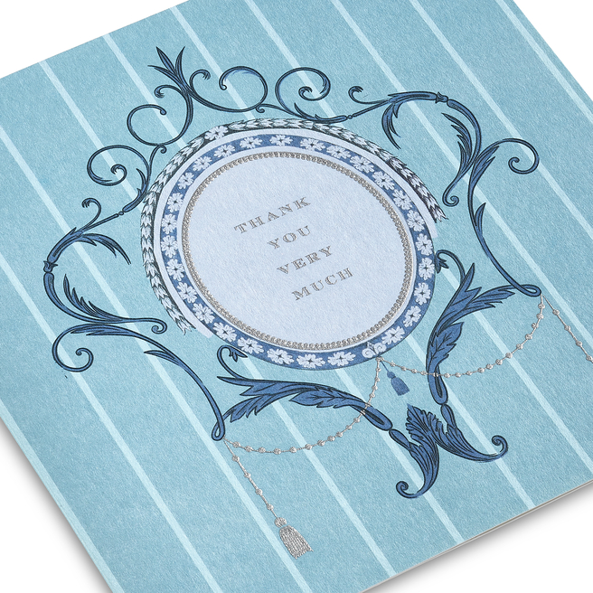 Thank You Ornate Card