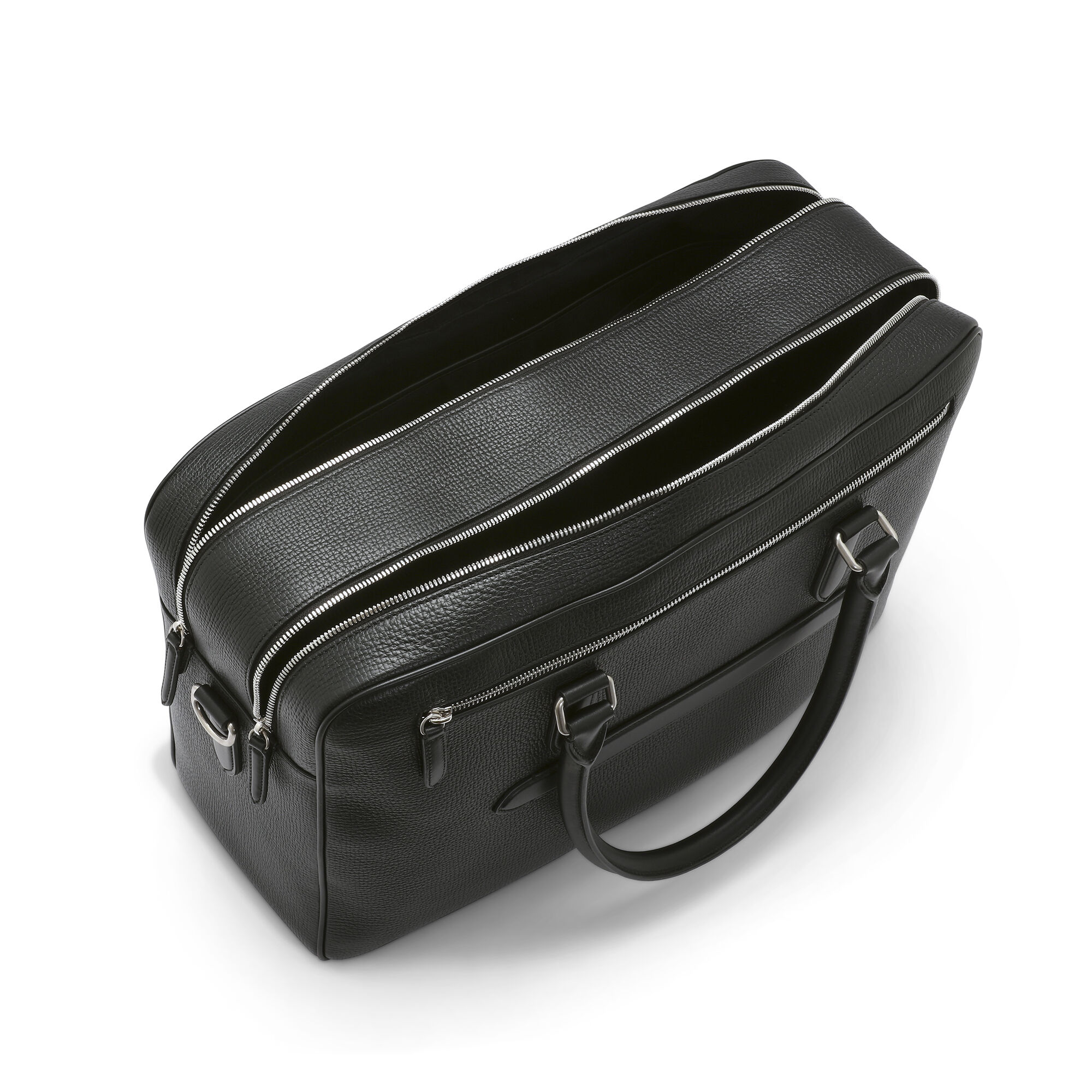 Borsa da viaggio 48 ore in Ludlow black Smythson