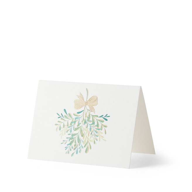 Mistletoe Christmas Gift Card Set