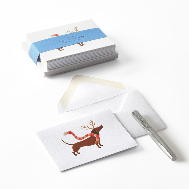 Dog Christmas Gift カードセット