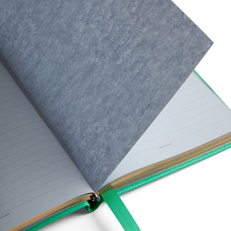 Smythson Mise en Page Soho Notebook in Panama