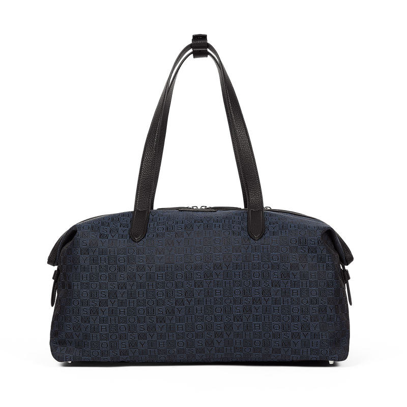 Small Travel Bag in Stamp Canvas