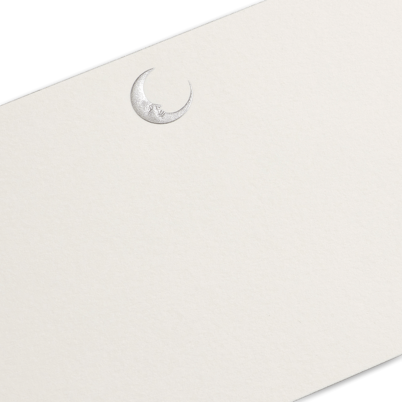 Moon Motif Correspondence Cards