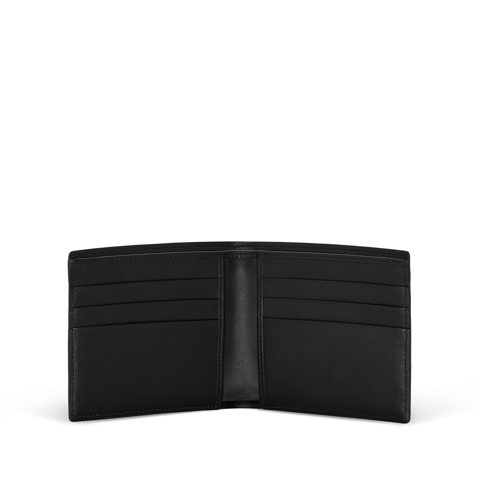 Plain black wallet cheap