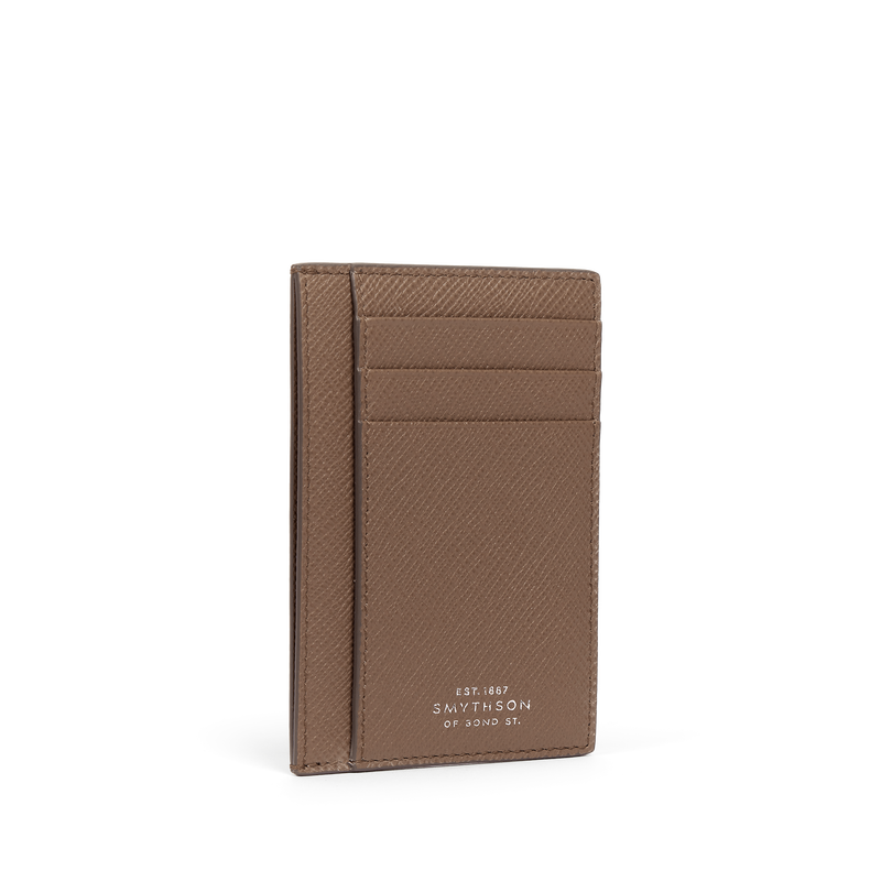 Smythson Large Flat Card Holder in Panama