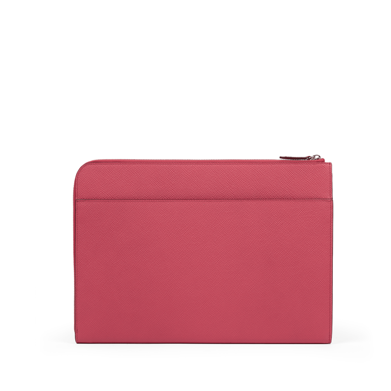 Smythson Small Laptop Case in Panama