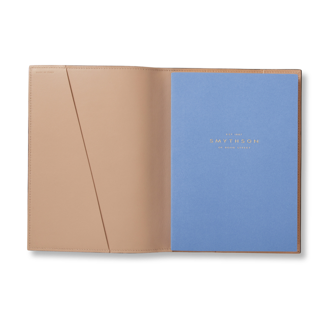 Evergreen Refillable Notebook in Ludlow in nutmeg