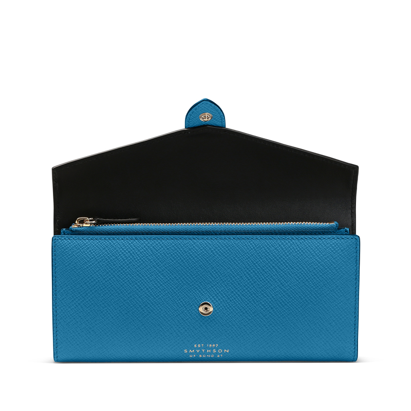 Smythson Dreifach gefaltetes Panama Portemonnaie